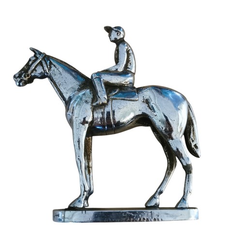 Vintage chrome horse - vintage,